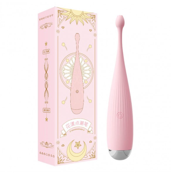 MizzZee - Flowers Orgasm Vibration Clitoral Tip Stimulator (Chargeable - Pink)